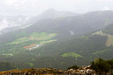 Berchtesgaden National Park in Bavarian Alps.