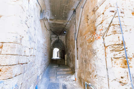 Acre, Israel-March 13, 2017:Acre is UNESCO World Heritage Site, continuously inhabited since 4000 years ago.のeditorial素材