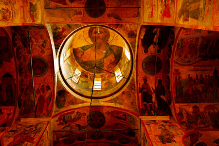 MOSCOW, RUSSIA - April 8, 2015: Views of the Kremlin-fortified complex at the heart of Moscow. It serves as the official residence of the President of the Russian Federation.のeditorial素材