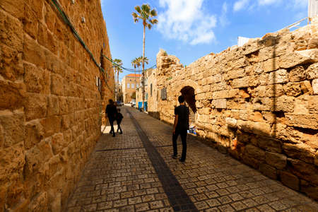 Acre, Israel-March 13, 2017:Acre is UNESCO World Heritage Site, continuously inhabited since 4000 years ago.のeditorial素材