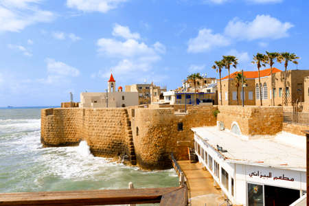 Acre, Israel-March 13, 2017:Acre is UNESCO World Heritage Site, continuously inhabited since 4000 years ago.のeditorial素材