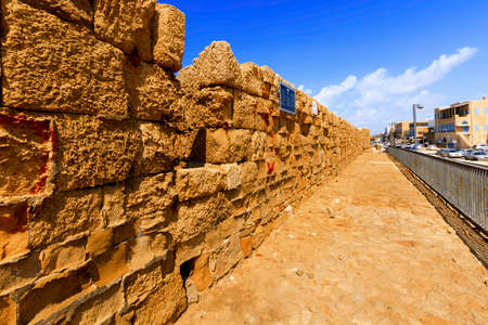 Acre, Israel-March 13, 2017:Acre is UNESCO World Heritage Site, continuously inhabited since 4000 years ago.のeditorial素材