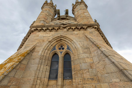 Street view of an ancient City of Evora in Portugalのeditorial素材