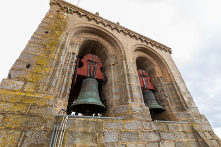 Street view of an ancient City of Evora in Portugalのeditorial素材