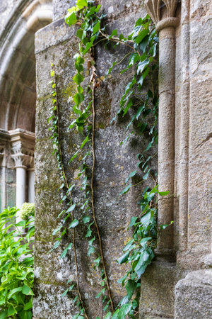 Street view of an ancient City of Evora in Portugalのeditorial素材