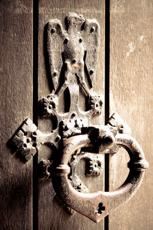 Antique door bell の写真素材