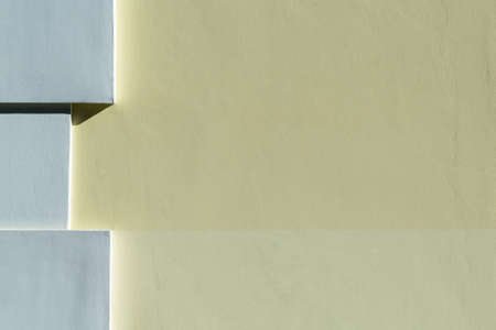 See the rusty corner of the building. Rough plaster or rough. There is a place for labels or text....