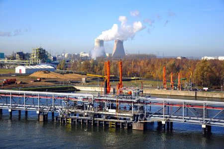 chemical terminalの写真素材