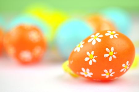 Lovely floral Easter eggs