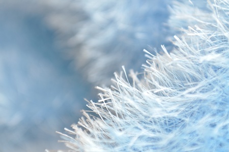 Blue eyelash fabric background