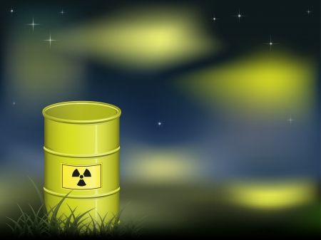 Radioactive Barrelのイラスト素材