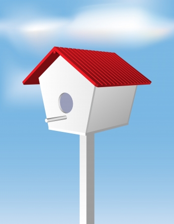 Birdhouseのイラスト素材