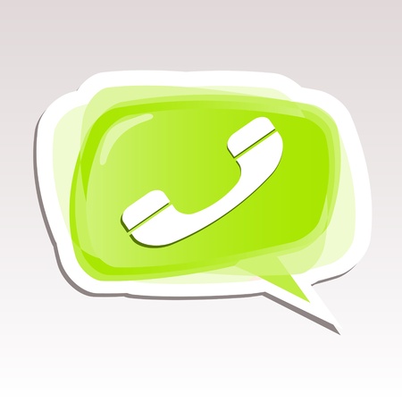 Contact Us Iconのイラスト素材