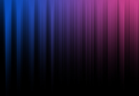 Dark abstract background with blue and purple curtainの写真素材