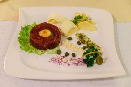 Dish in restaurantの写真素材