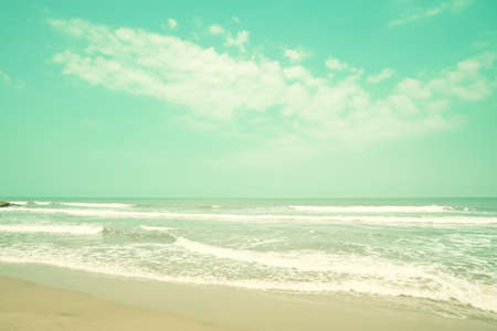 Vintage summer beachの写真素材