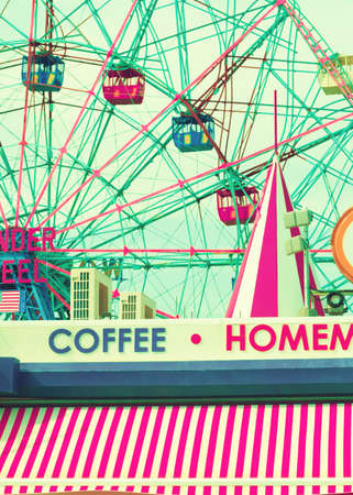 Carnival food shopの写真素材