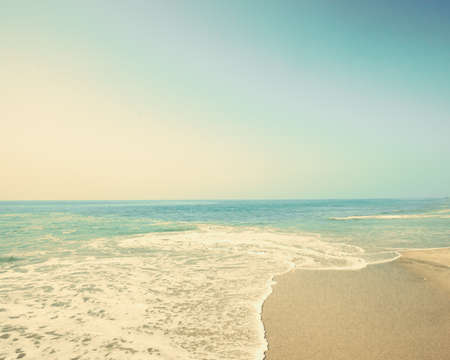 Vintage summer beachの写真素材