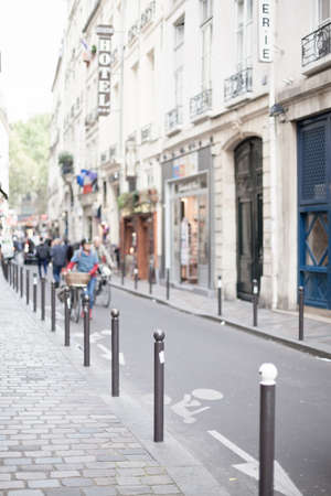 Paris city streetの写真素材
