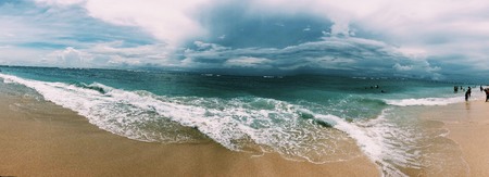 A beautiful sceneries of Pandawa beach Bali Indonesia