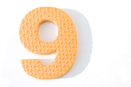 Numeric figures the number eightの写真素材