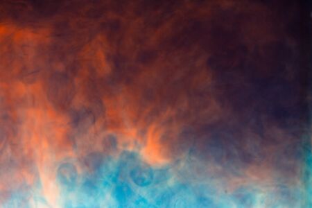 Background of ink in waterの写真素材