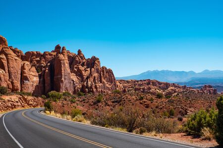 Arches National Park, Utahの写真素材