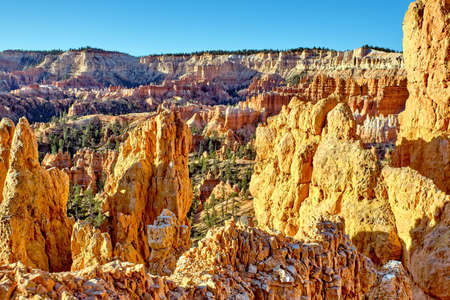 Amazing landscape view of Bryce Canyon National Park.の写真素材