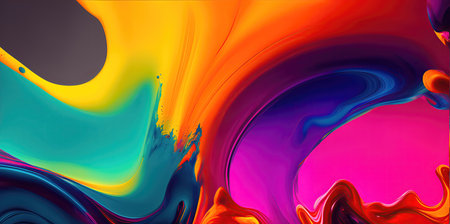 Fluid marble texture, colorful abstract paint, mix colors, abstract background. soft focus.