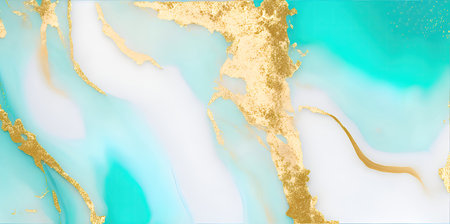 Fluid marble texture, colorful abstract paint, mix colors, abstract background. soft focus.の写真素材