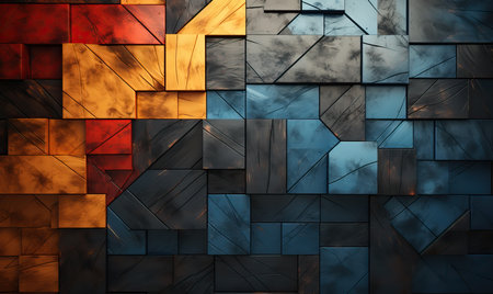 Abstract stone texture background in colorful color. Selective soft focus.の素材