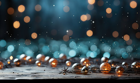 Abstract blurred background with light effects. Selective soft focus.の素材
