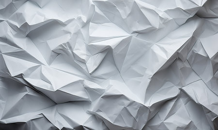 Creative background with a pronounced crumpled paper structure. Selective soft focus.の素材