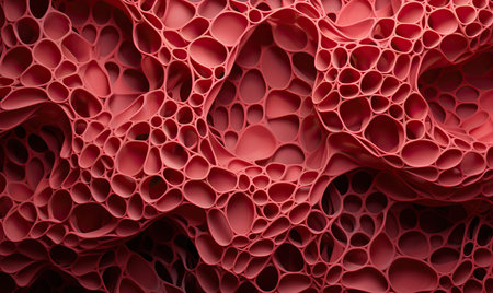 Creative colored background with a pronounced structure. Selective soft focus.の素材