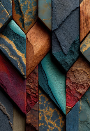 A colorful background of stone marble texture.の素材