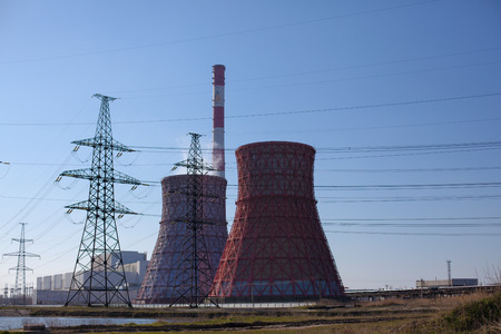 Central Electric Heat CHPの写真素材