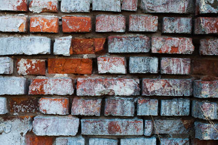 Fragment of old grunge stone wall