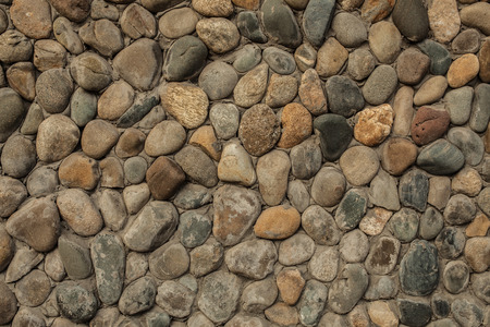 Sea pebble sea stones background natural polished  abstract backgroundの写真素材