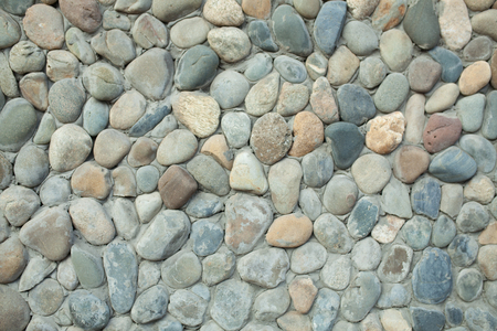 Sea pebble sea stones background natural polished  abstract backgroundの写真素材