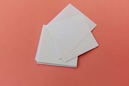 Identity design, corporate templates, company style, set of booklets, blank white folding paper...