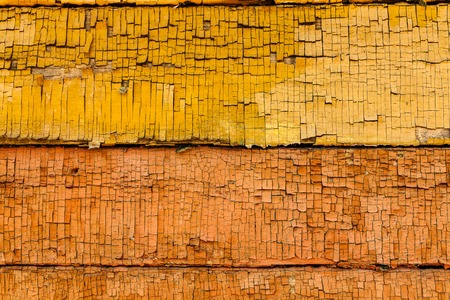 Colored old wooden plank panel horizontal background .の写真素材