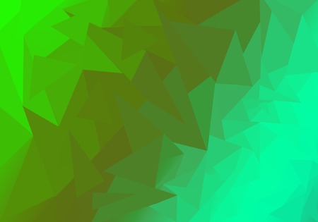 Multicolor polygonal illustration, which consist of triangles. Geometric background in Origami style with gradient. Triangular design for your business. Rainbow, spectrum image.の写真素材