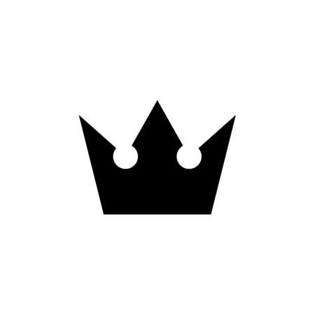 Crown icon vector. crown vector iconのイラスト素材