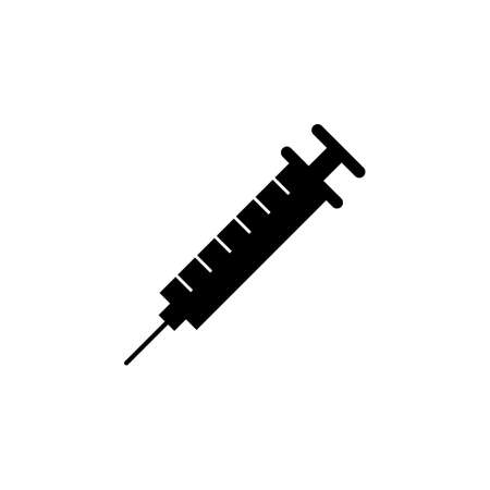 Syringe icon vector. injection icon vectorのイラスト素材