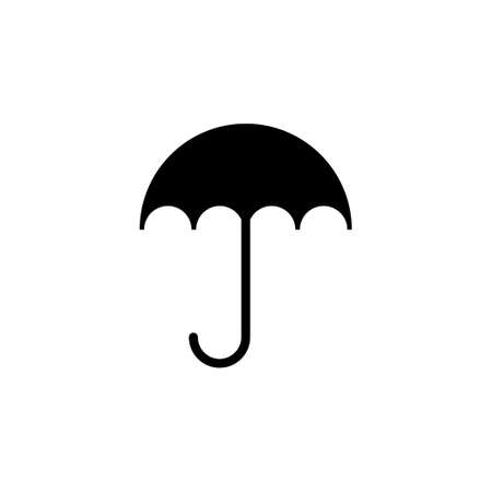 Umbrella icon vector. umbrella sign iconのイラスト素材