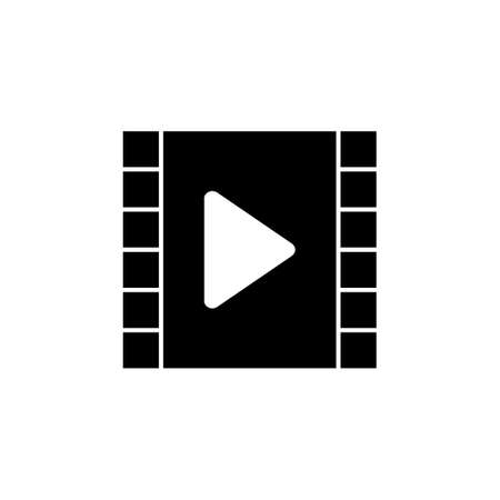 Video icon vector. video camera icon vector. movie sign. cinemaのイラスト素材