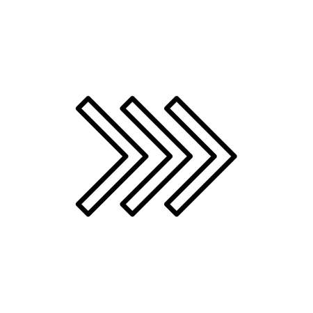 Arrow icon vector. Arrow symbol. Arrow sign for your web design.のイラスト素材