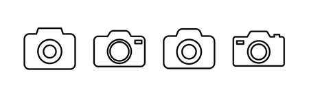 Camera icon vector. photo camera icon. camera photography icon.のイラスト素材