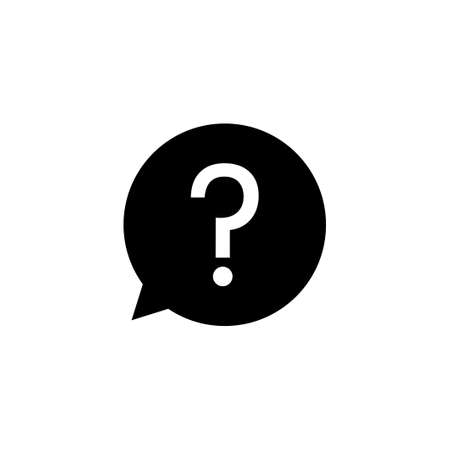Question icon vector. question mark icon vector.のイラスト素材
