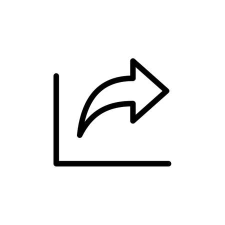 Share icon vector. Sharing vector iconのイラスト素材